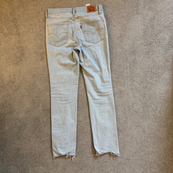Levi’s 724 high rise straight denim jeans 29 light wash - Picture 6 of 7